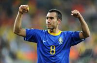 FUSSBALL WM 2010, VIERTELFINALE: Holland - Brasilien