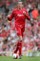 Fussball Barclays Premiership: Liverpool, CROUCH Einzelaktion