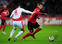 FUSSBALL, 1. BUNDESLIGA, 24. Spieltag: Leverkusen - Koeln