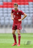Fussball 1. Bundesliga Saison 21/22: Teampraesentation FC Bayern Muenchen