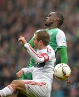 Fussball 1. Bundesliga Saison 15/16: SV Werder Bremen - FC Bayern Muenchen