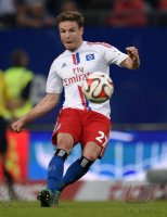 Fussball, 1. Bundesliga  Saison 2014/2015: Hamburger SV - Bayer 04 Leverkusen