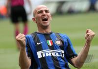 FUSSBALL SERIE A:  JUBEL Esteban Matias Cambiasso Deleau (Inter)