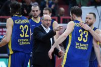 Basketball 1. Bundesliga 15/16 Hauptrunde: Walter Tigers Tuebingen - EWE Baskets Oldenburg