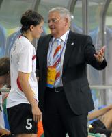 FUSSBALL  Olympia 2008  Peking  Halbfinale Brasilien - Deutschland