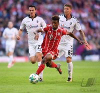 Fussball 1. Bundesliga Saison 17/18: FC Bayern Muenchen - SC Freiburg