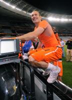 FUSSBALL WM 2010  HALBFINALE:  Uruguay - Niederlande