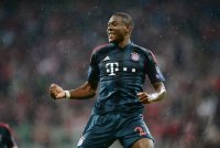 Fussball Champions League 13/14: JUBEL David Alaba (FC Bayern Muenchen)