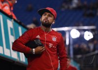Fussball 1. Bundesliga Saison 15/16:  Arturo Vidal (FC Bayern Muenchen)