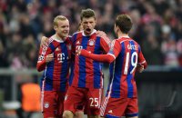 Fussball CHL 14/15 Achtelfinale: FC Bayern Muenchen - FC Schachtar Donezk