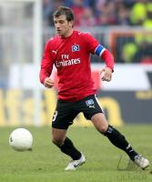 Fussball 1. Bundesliga: HSV, VAN DER VAART Einzelaktion