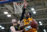 Basketball 1. Bundesliga 15/16 Hauptrunde: Walter Tigers Tuebingen - MHP RIESEN Ludwigsburg