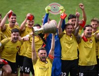 Fussball WFV Pokal Finale 2024/2025: TSG Balingen - SG Sonnenhof - Grossaspach