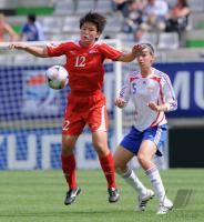 Fussball Frauen FIFA U 20  WM  2008   Halbfinale  Frankreich - Korea DVR