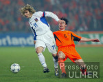 FUSSBALL  Spielszene Niederlande-Tschechien