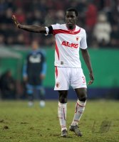 Fussball DFB Pokal 10/11 : Gibril Sankoh (FC Augsburg)