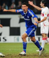 FUSSBALL, 1. BUNDESLIGA, 25. Spieltag: Schalke - Stuttgart