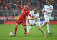 Fussball 1. Bundesliga Saison 15/16: FC Bayern Muenchen -  SV Werder Bemen