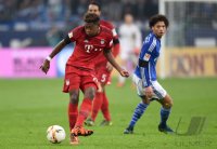 Fussball 1. Bundesliga Saison 15/16: FC Schalke 04 - FC Bayern Muenchen