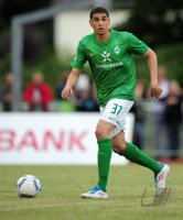 Fussball 1. Bundesliga, Testspiel: Werder Bremen, BALOGUN am Ball