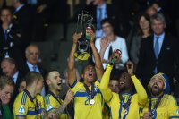 Fussball U 21 Europameisterschaft Finale 2015: Schweden - Portugal