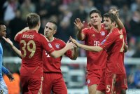 Fussball CHL  Saison 2011/2012:  FC Bayern Muenchen - SSC Neapel