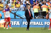 FUSSBALL WM 2014, ACHTELFINALE: Argentinien - Schweiz