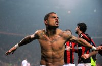 FUSSBALL SERIE A:  Kevin Prince Boateng (AC Mailand)