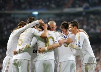 FUSSBALL  CHL  Saison 2011/2012:  Real Madrid  - ZSKA Moskau