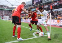 Fussball 1. Bundesliga, Saison 2012/2013:  Bayer 04 Leverkusen - Borussia Moenchengladbach
