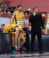 Basketball 1. Bundesliga  13/14:  Walter Tigers Tuebingen - EWE Baskets Oldenburg
