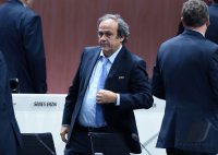 Fussball International 65. FIFA Kongress:  Vizepraesident Michel PLATINI (Frankreich, FIFA-Exekutivkomitee und UEFA Praesident)