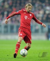 Fussball CHL  Saison 2011/2012:  Anatoli Timoschtschuk (FC Bayern Muenchen)