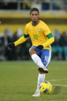 Fussball International  Testspiel:  Ronaldinho (Brasilien) am Ball