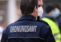 Kundgebung / Demo von Gewerbetreibenden in Rottenburg