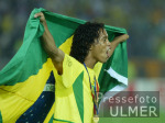 FUSSBALL Weltmeisterschaft  JUBEL;  Brasilien ;  Ronaldinho