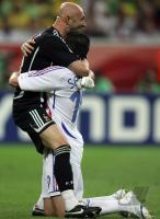 Fussball WM 2006: Brasilien - Frankreich ; Brasil - France