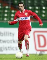 Fussball 1. Bundesliga: Stuttgart, HILBERT Einzelaktion