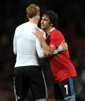 Fussball CHL  Saison 2010/2011:  Manchester United - FC Schalke 04