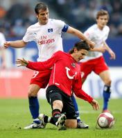 Fussball, 1. Bundesliga: Hamburg - Hannover