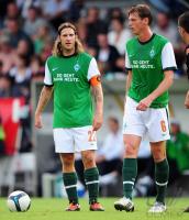 FUSSBALL, Bundesliga, SV Werder Bremen - FC Valencia: FRINGS und BOROWSKI enttaeuscht