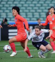 Fussball Frauen FIFA U 17  WM  2008   England - Korea