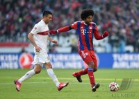 Fussball 1. Bundesliga Saison 14/15: VfB Stuttgart - FC Bayern Muenchen