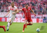Fussball  1.Bundesliga   Saison 17/18: FC Bayern Muenchen - Hamburger SV