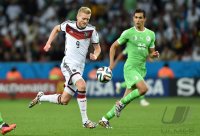FUSSBALL WM 2014, ACHTELFINALE: Deutschland - Algerien