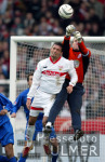 FUSSBALL 1. Bundesliga  Spielszene Stuttgart - Rostock