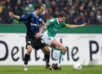 Fussball 1. Bundesliga: Bremen - Wolfsburg