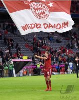 Fussball 1. Bundesliga Saison 21/22: FC Bayern Muenchen -  Hertha BSC Berlin