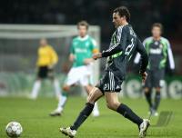 Fussball, Champions League: Madrid JENSEN Einzelaktion