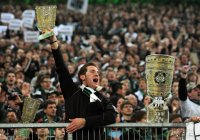 FUSSBALL  DFB POKAL SAISON  11/12  HALBFINALE: Borussia Moenchengladbach - FC Bayern Muenchen
